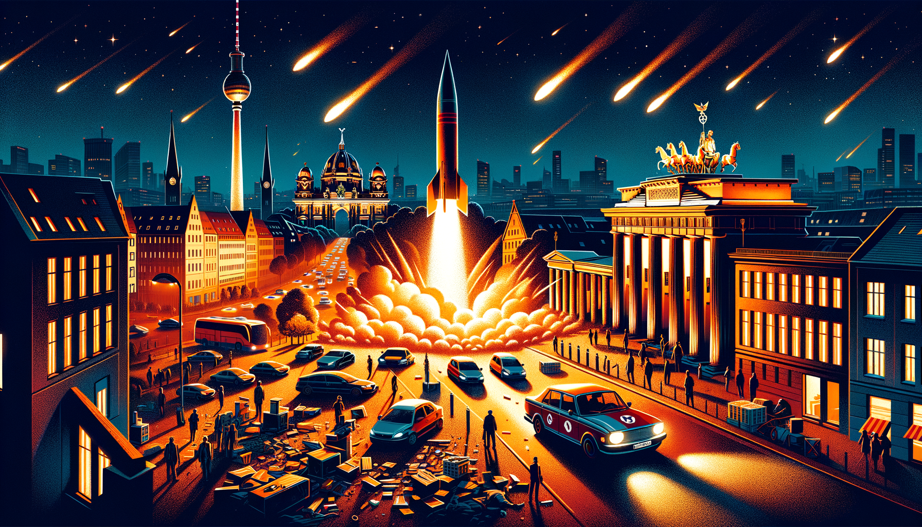 Feurige Nacht in Berlin: Der Raketen-Vorfall rund um Atallah Younes